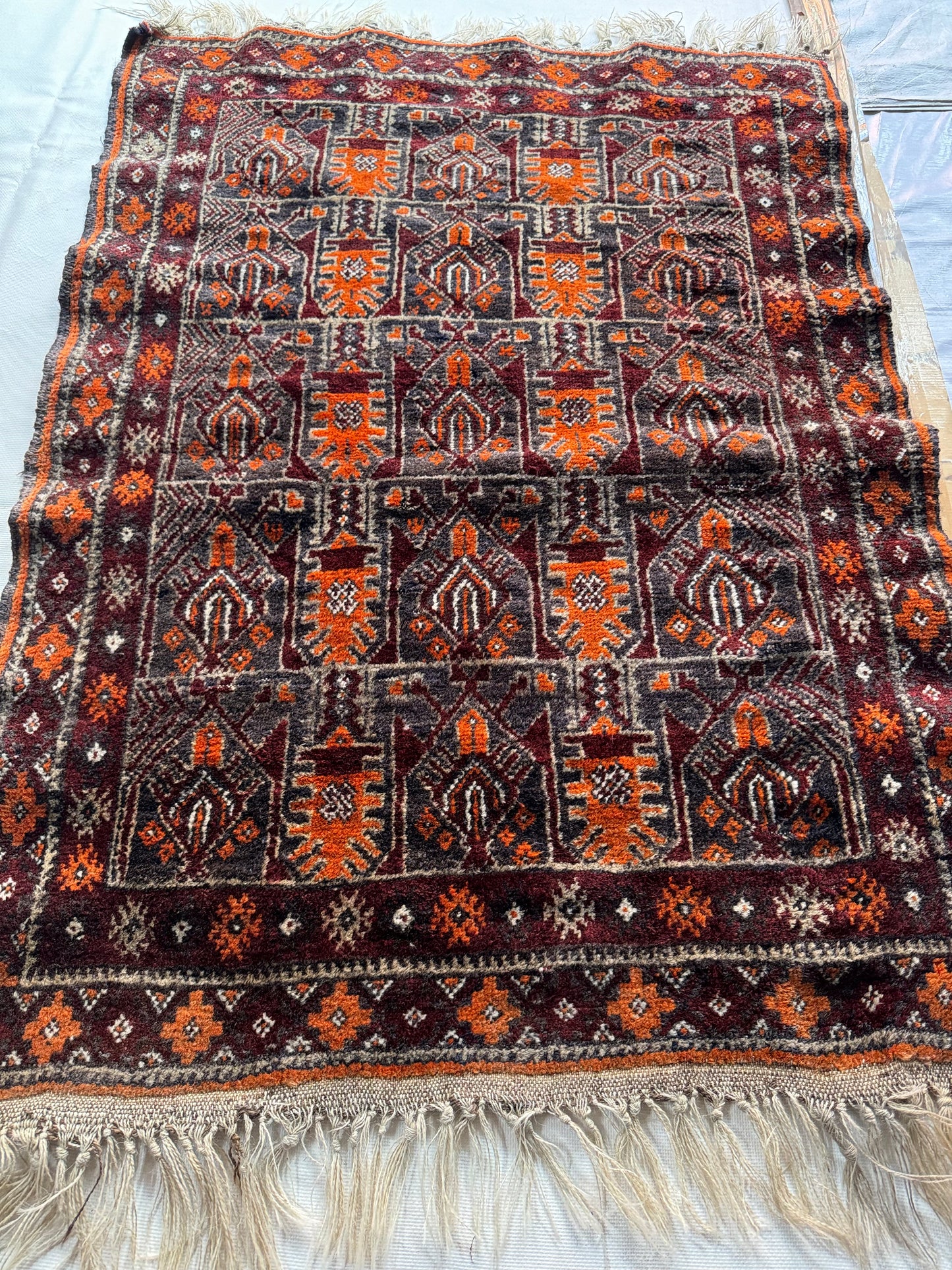 Handmade Zabol Rug 132 x 86 cm | 4.33 x 2.8 ft