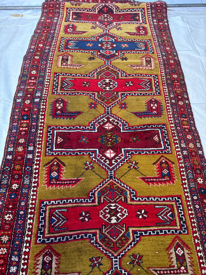 RESERVED ⚡️Handmade Persian Meshkin Runner 305 x 108 cm | 10 x 3.54 ft