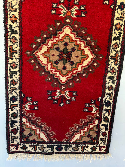 Handmade Indo Rug 120 x 62 cm | 3.94 x 2.03 ft