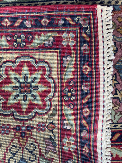 Handmade Romainian Rug 10.83 x 7.55 ft