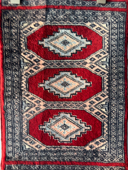 Handmade Lahore Rug 2.2 x 1.6 ft