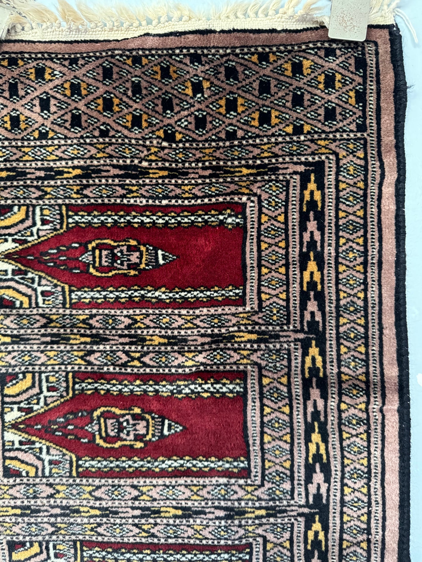 Handmade Mini Lahore Rug 92 x 51 cm | 2.69 x 1.67 ft