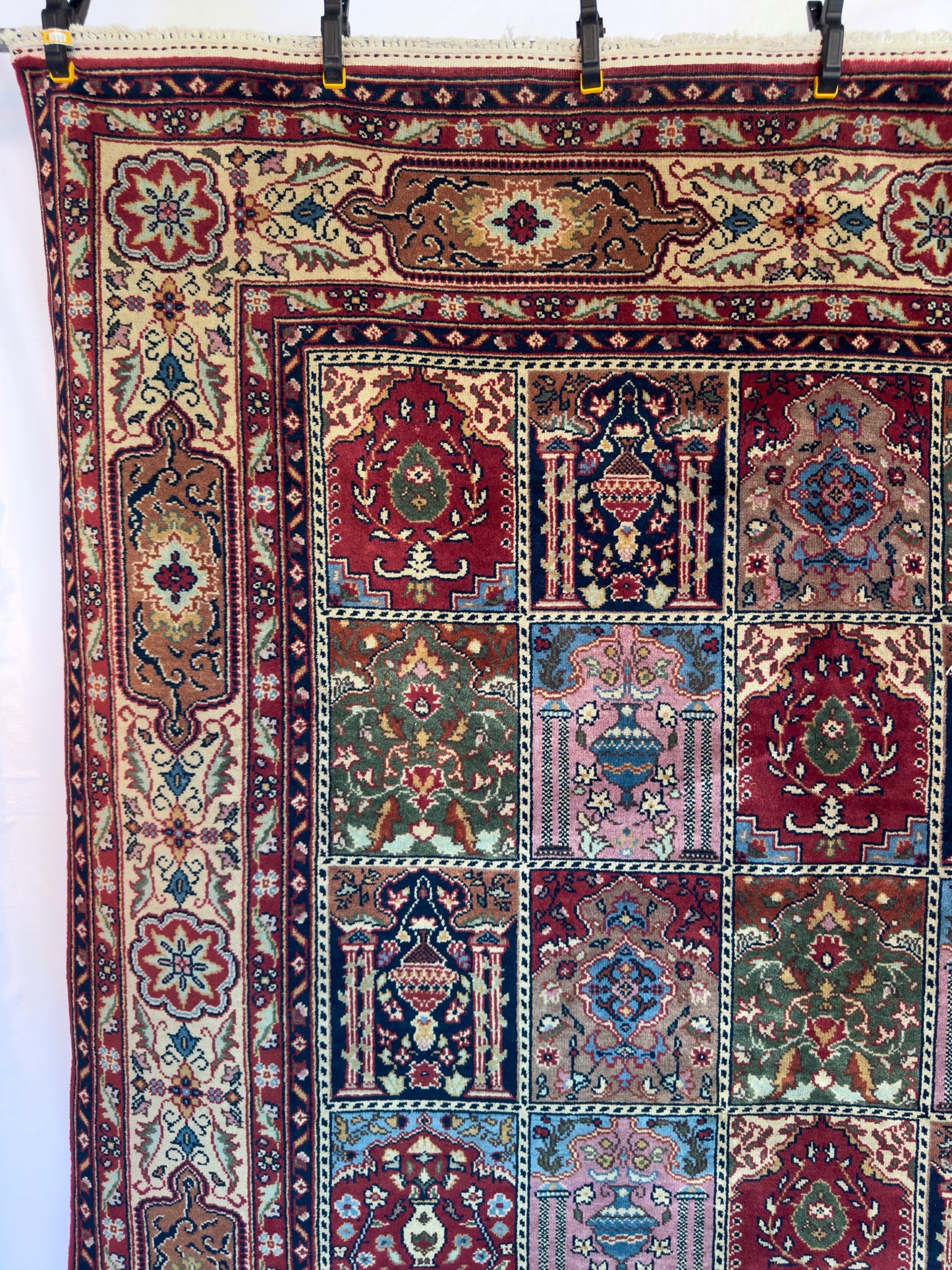 Handmade Romainian Rug 10.83 x 7.55 ft