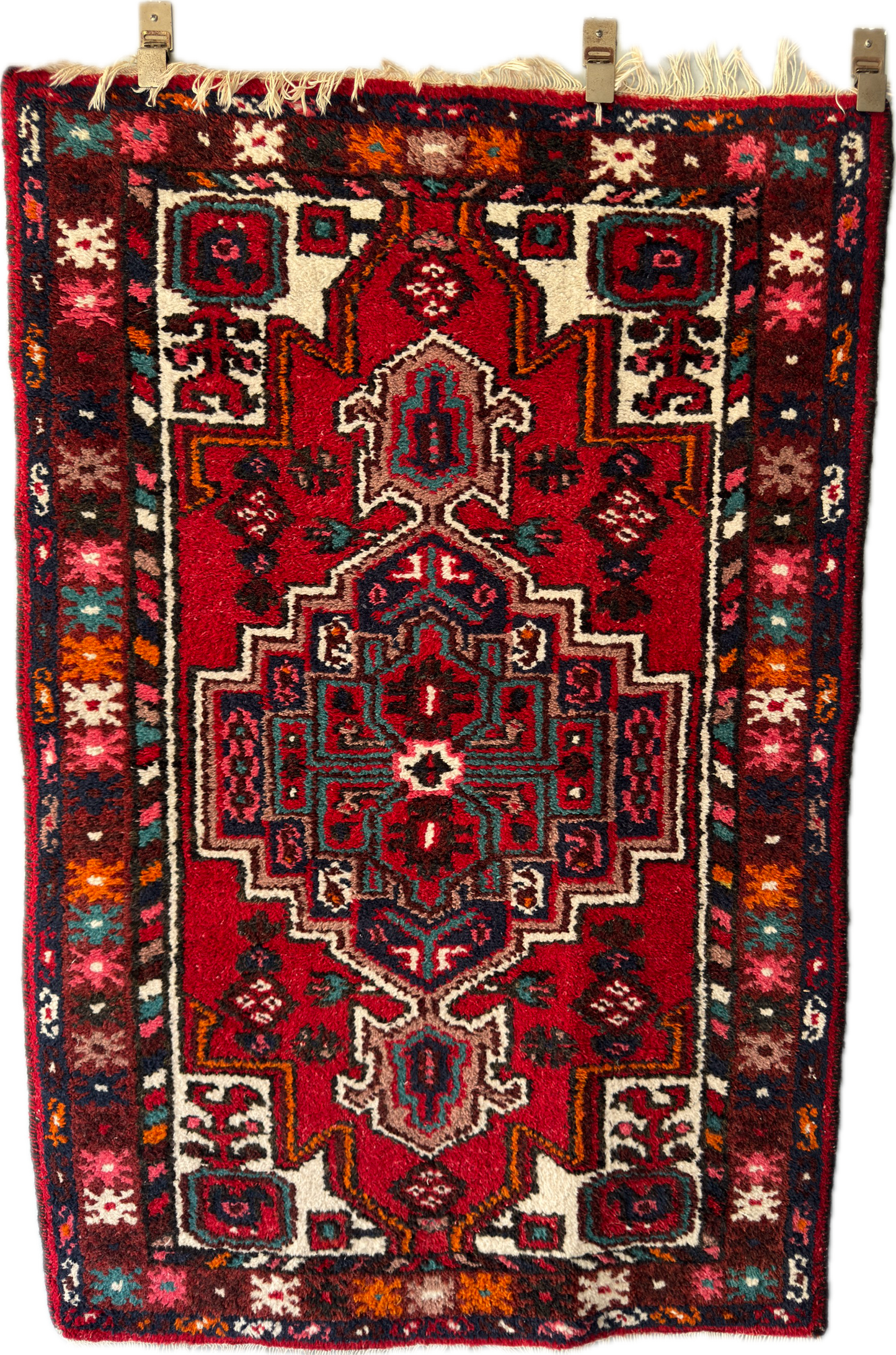 Handmade Oriental Rug 5 x 3.28 ft