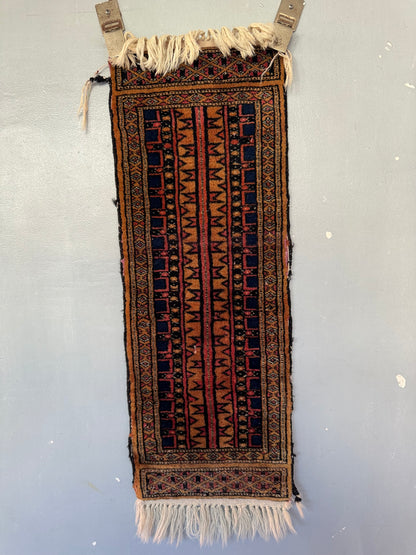 Handmade Mini Lahore Rug 82 x 30 cm | 2.69 x 1 ft