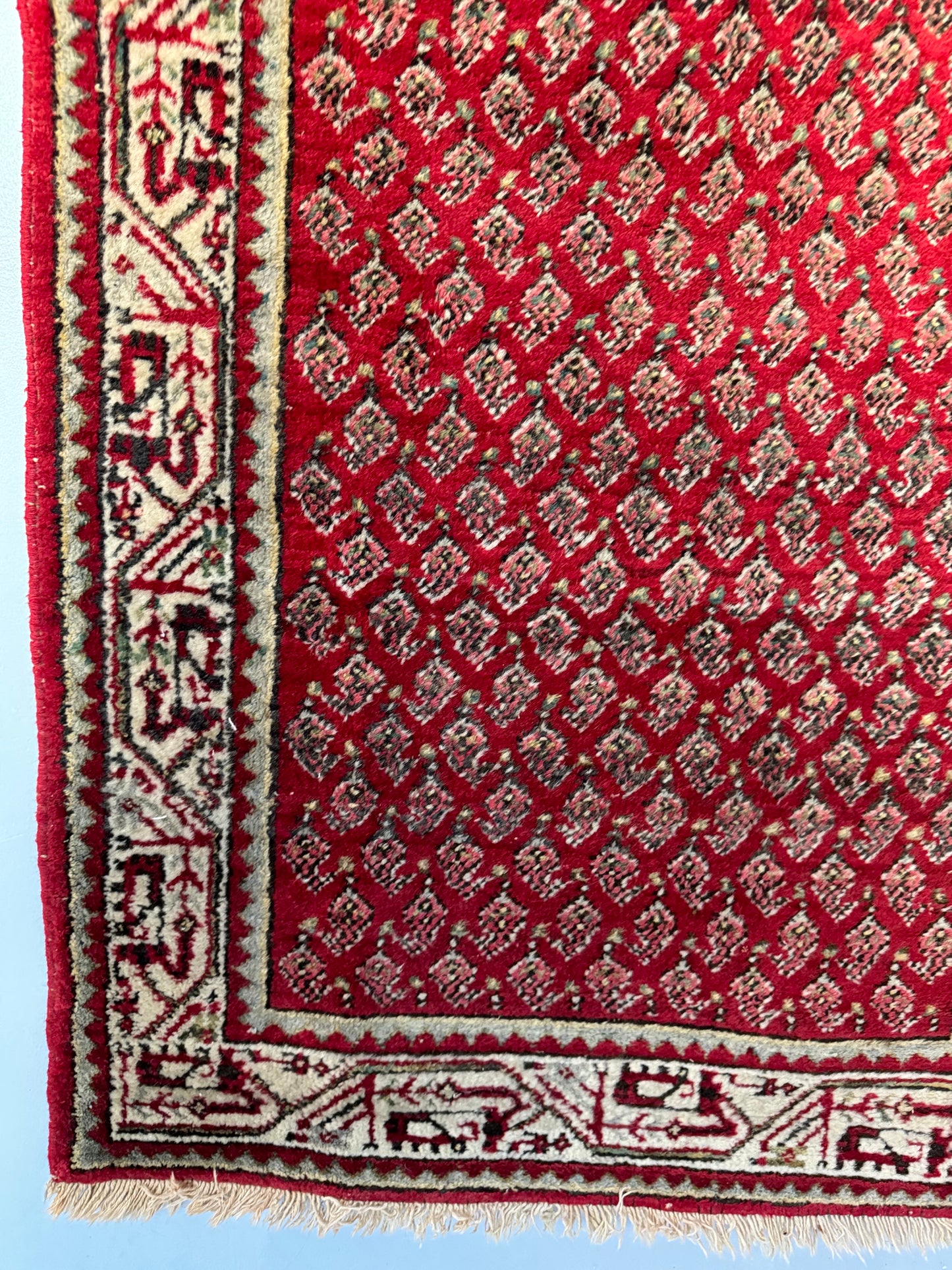 Handmade Persian Mir Saraband 125 x 80 cm | 4.1 x 2.62 ft