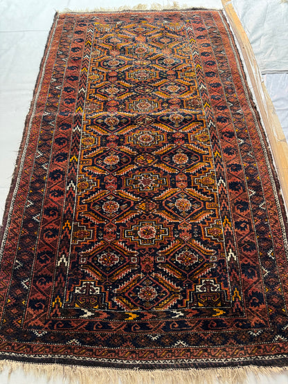 Handmade Zabol Rug 177 x 96 cm | 5.81 x 3.15 ft