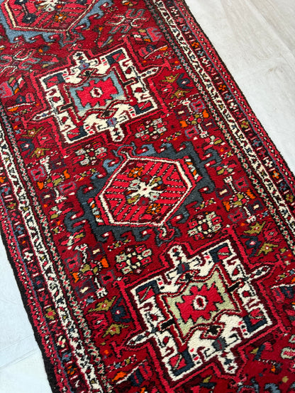 RESERVED ⚡️Handmade Persian Karaja 328 x 86 cm | 10.76 x 2.82 ft