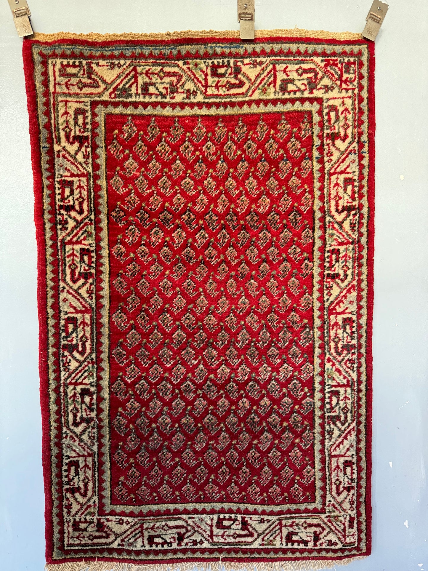 Handmade Persian Mir Saraband 125 x 80 cm | 4.1 x 2.62 ft