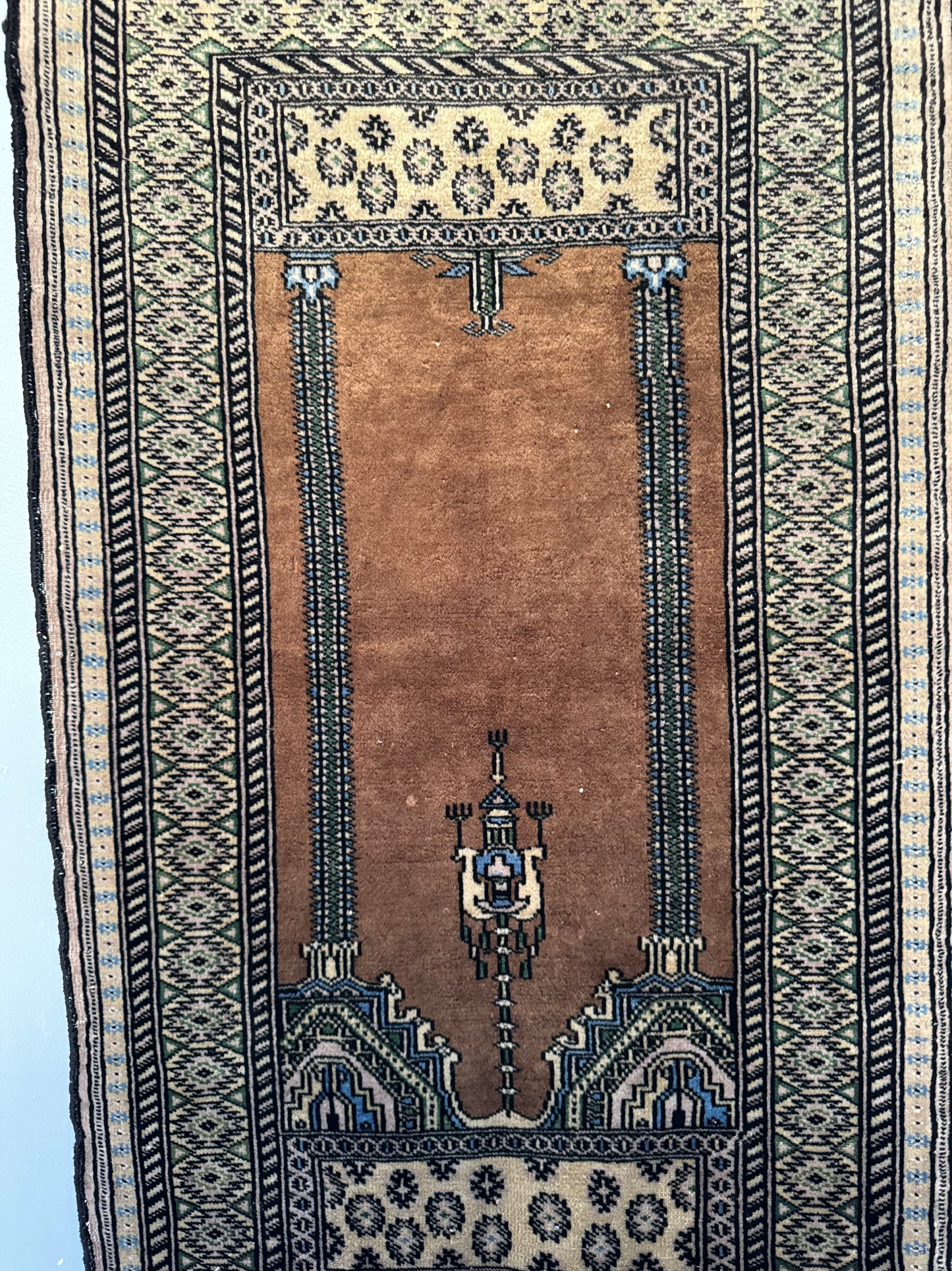 Handmade Lahore Rug 106 x 62 cm | 3.48 x 2.03 ft