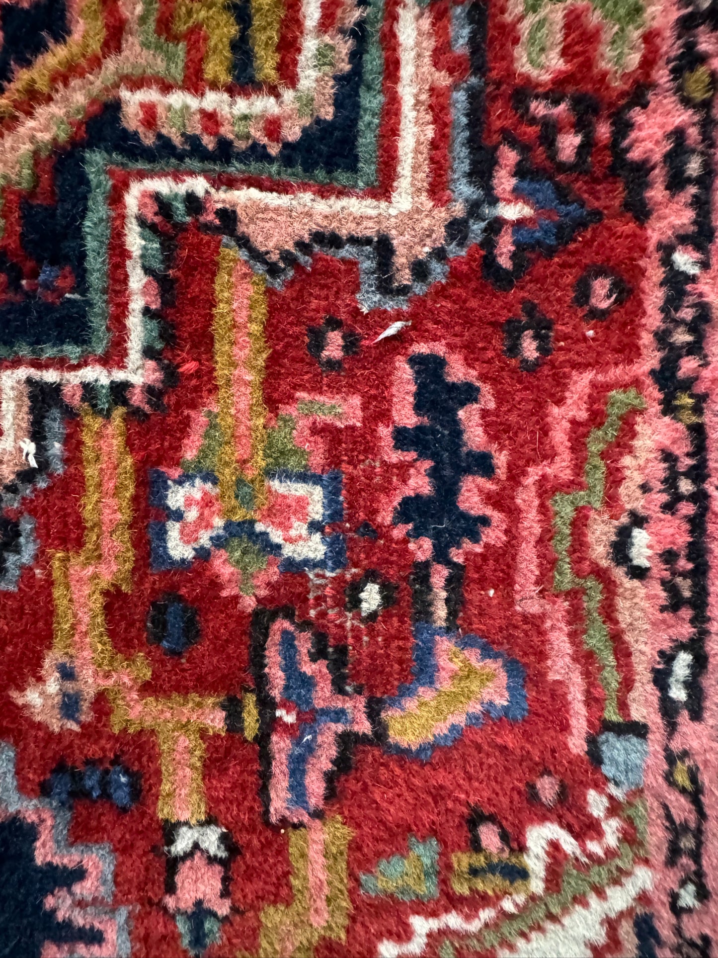 Handmade Oriental Rug 4.7 x 2.4 ft