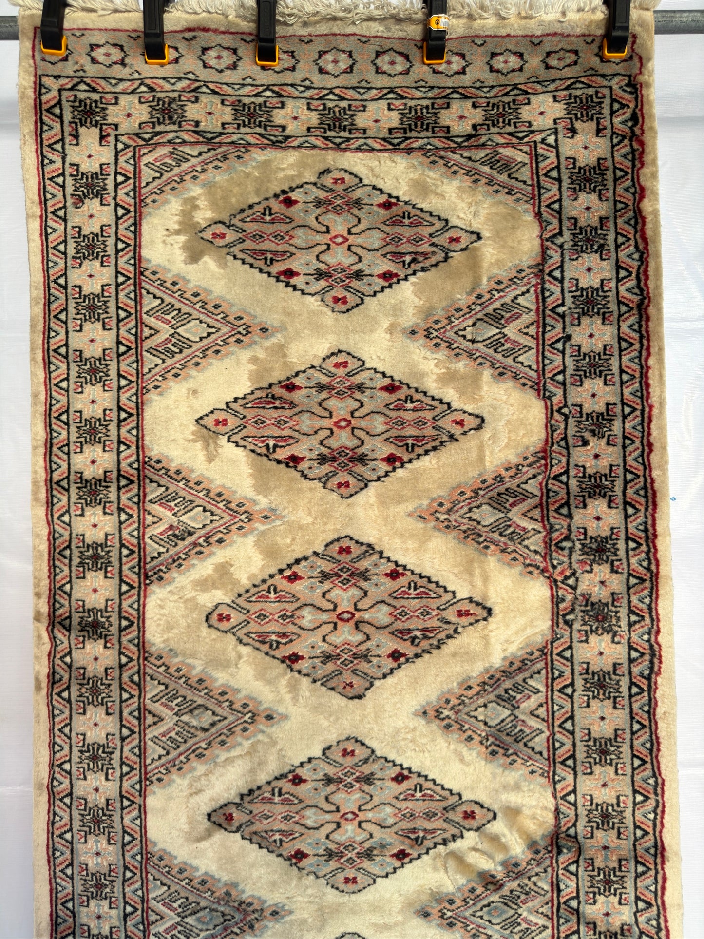 Handmade Jaldar Runner 8 x 2.6 ft