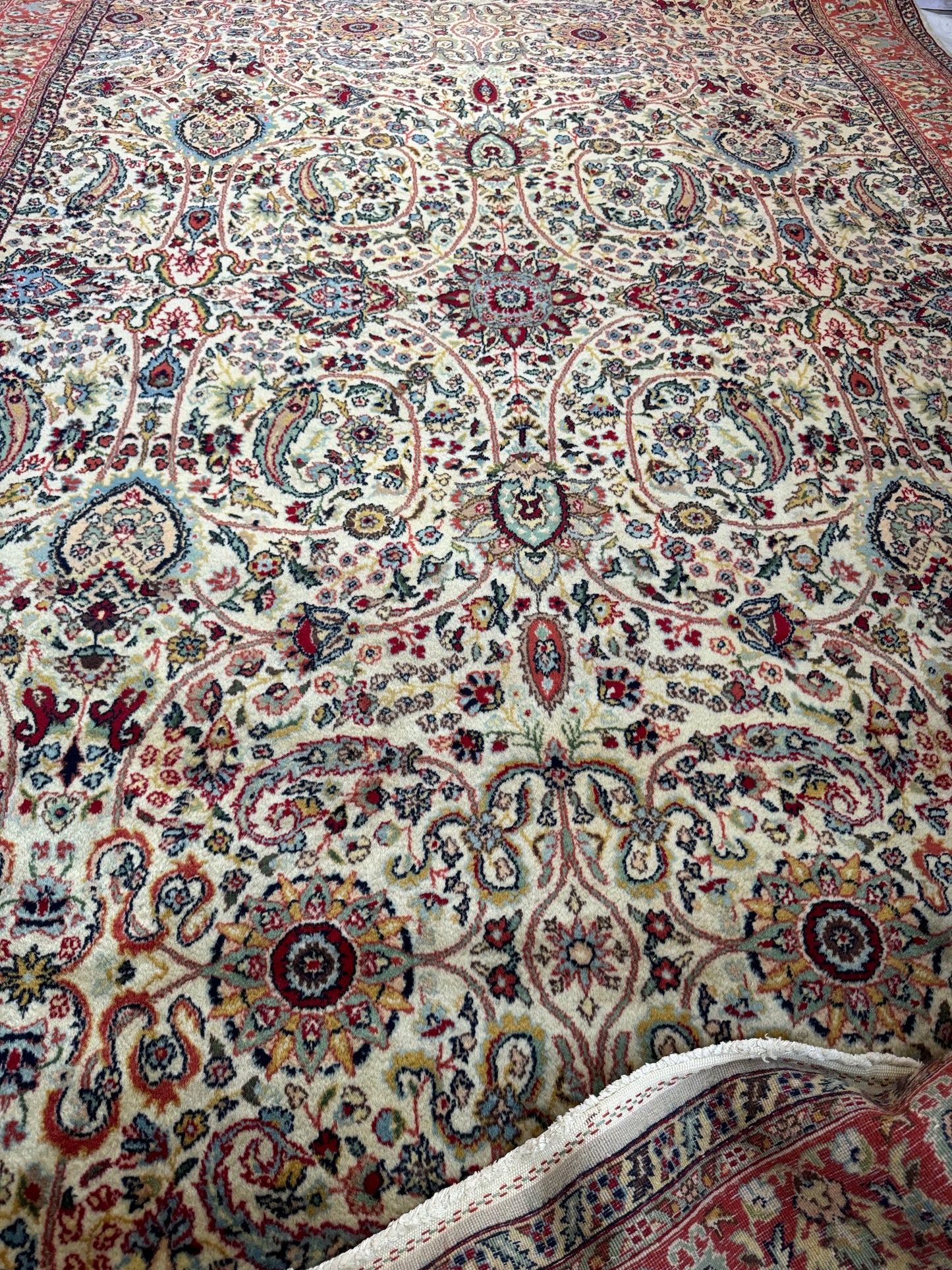 RESERVED ⚡️Handmade Persian Tabriz 305 x 200 cm | 10 x 6.56 ft