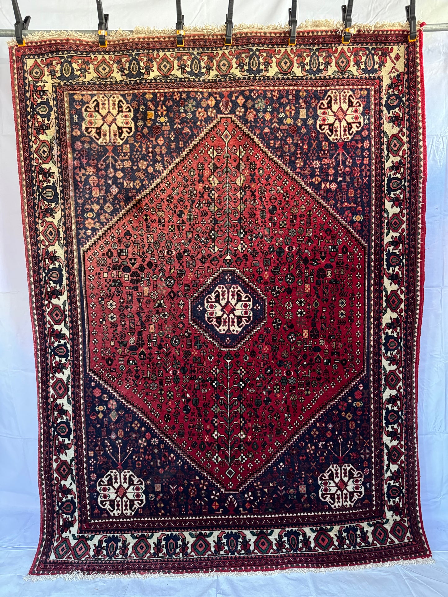 RESERVED ⚡️Handmade Persian Abadeh 220 x 161 cm | 7.22 x 5.28 ft