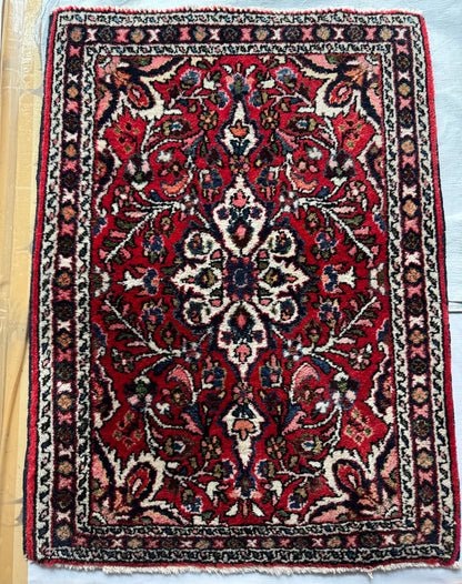 Handmade Persian Bakhtiari 83 x 59 cm |  2.72 x 1.94 ft