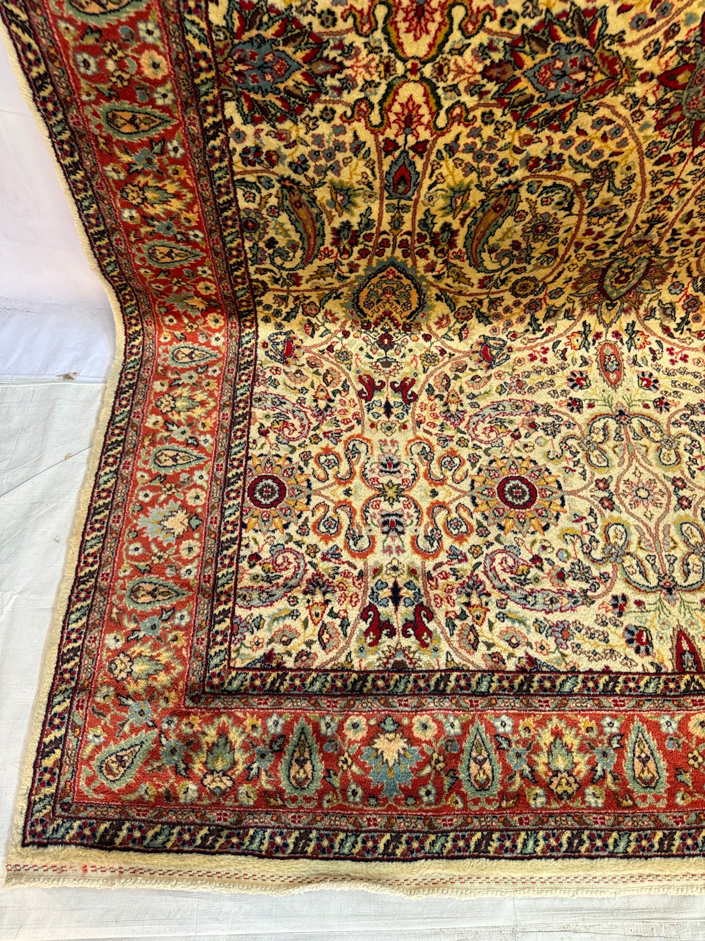 RESERVED ⚡️Handmade Persian Tabriz 305 x 200 cm | 10 x 6.56 ft