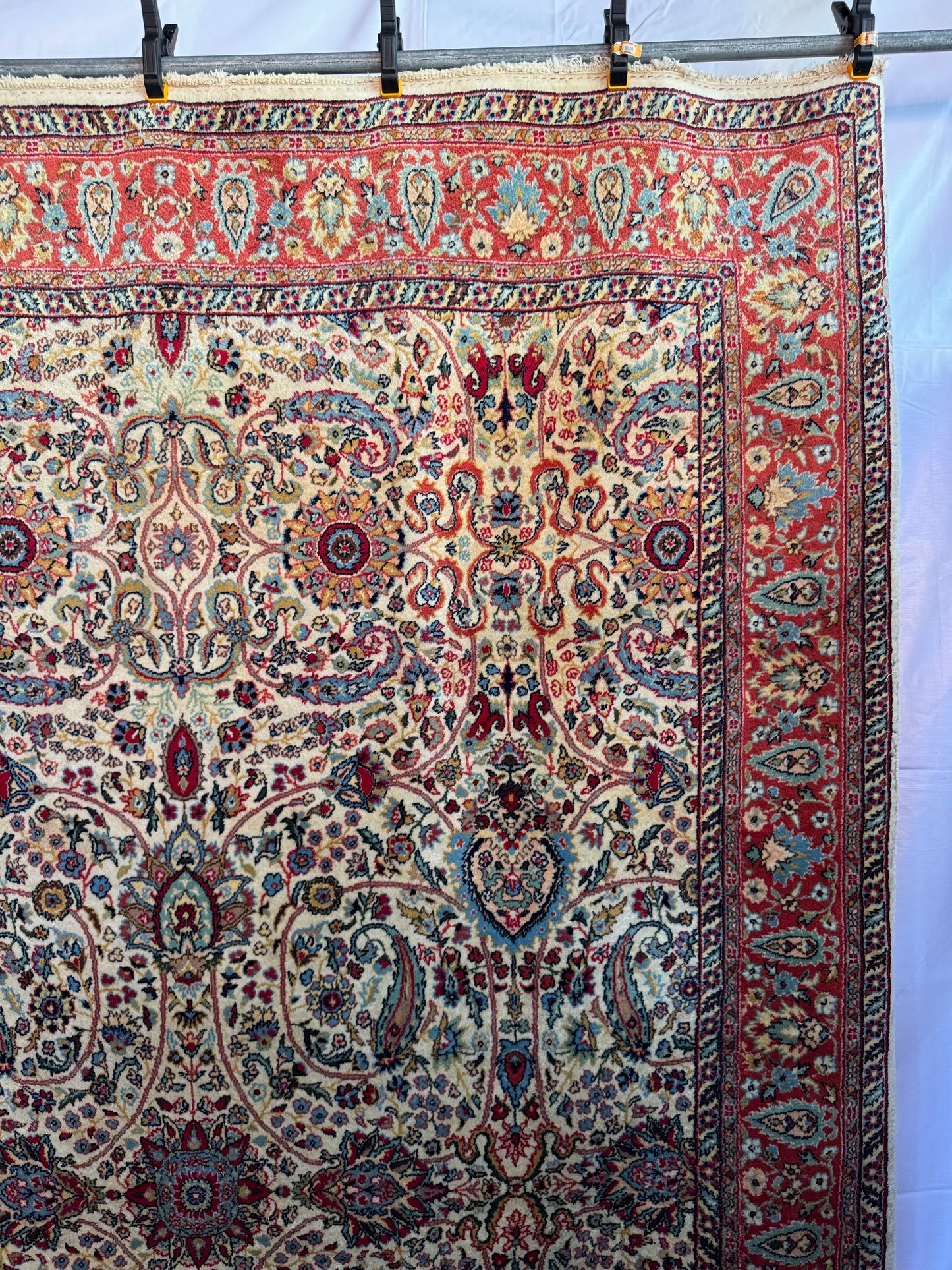 RESERVED ⚡️Handmade Persian Tabriz 305 x 200 cm | 10 x 6.56 ft