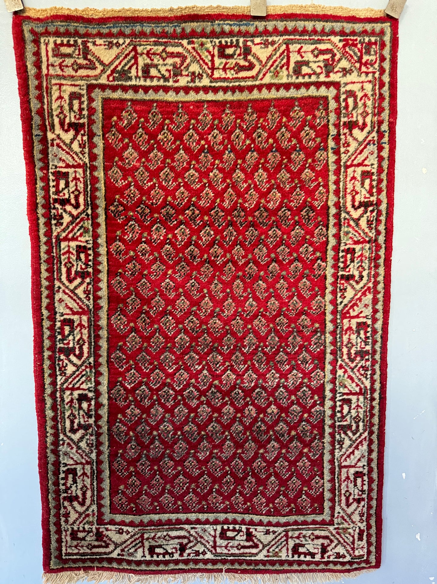 Handmade Persian Mir Saraband 125 x 80 cm | 4.1 x 2.62 ft