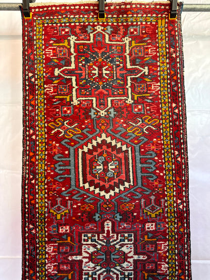 RESERVED ⚡️Handmade Persian Karaja Runner 191 x 63 cm | 6.27 x 2.07 ft