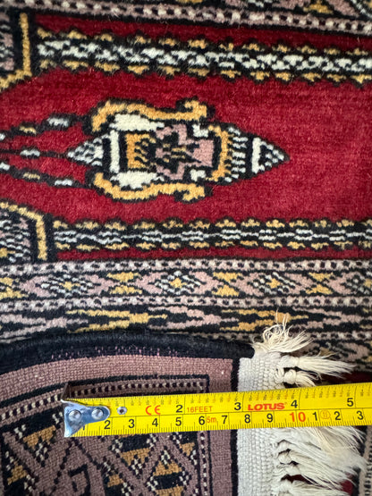 Handmade Mini Lahore Rug 92 x 51 cm | 2.69 x 1.67 ft