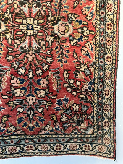 Handmade Persian Lilihan 97 x 63 cm | 3.18 x 2.07 ft