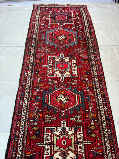 RESERVED ⚡️Handmade Persian Karaja 328 x 86 cm | 10.76 x 2.82 ft