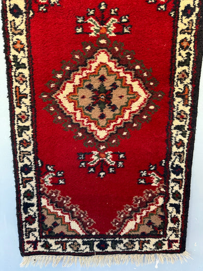 Handmade Indo Rug 120 x 62 cm | 3.94 x 2.03 ft