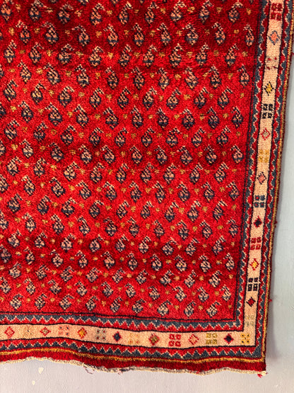 Handmade Persian Mir 3.4 x 2.5 ft