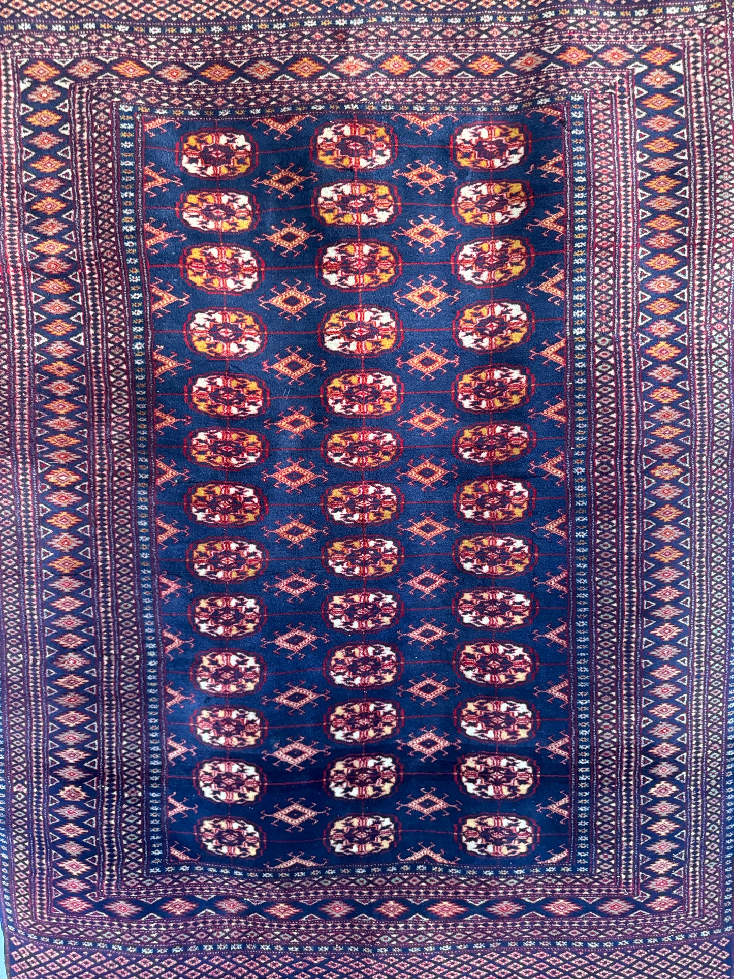 RESERVED ⚡️Handmade Bokhara 124 x 165 cm | 4.07 x  5.41 ft