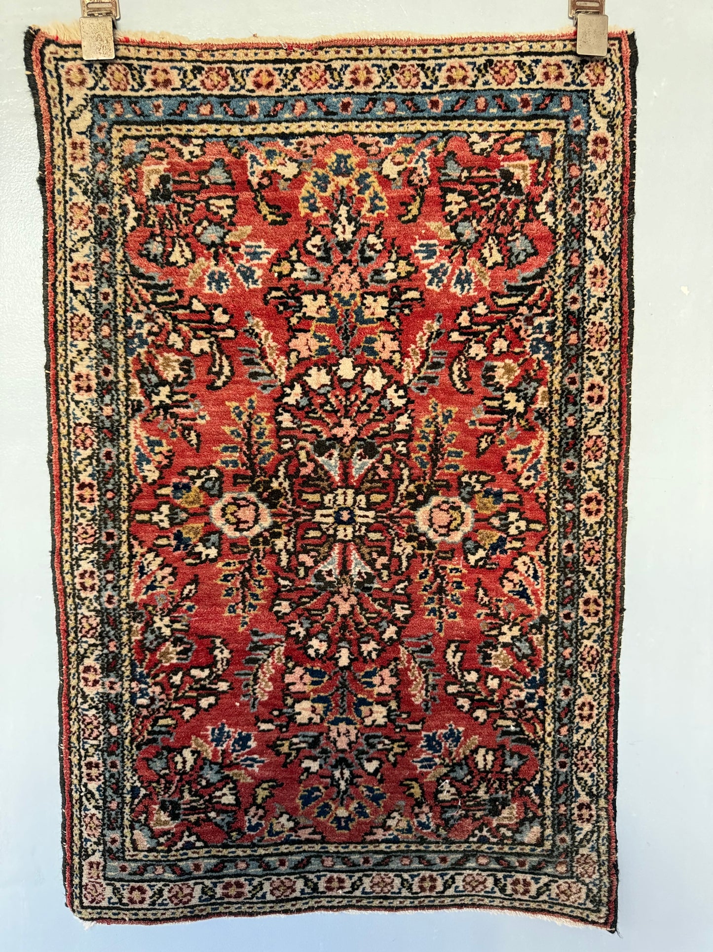 Handmade Persian Lilihan 97 x 63 cm | 3.18 x 2.07 ft