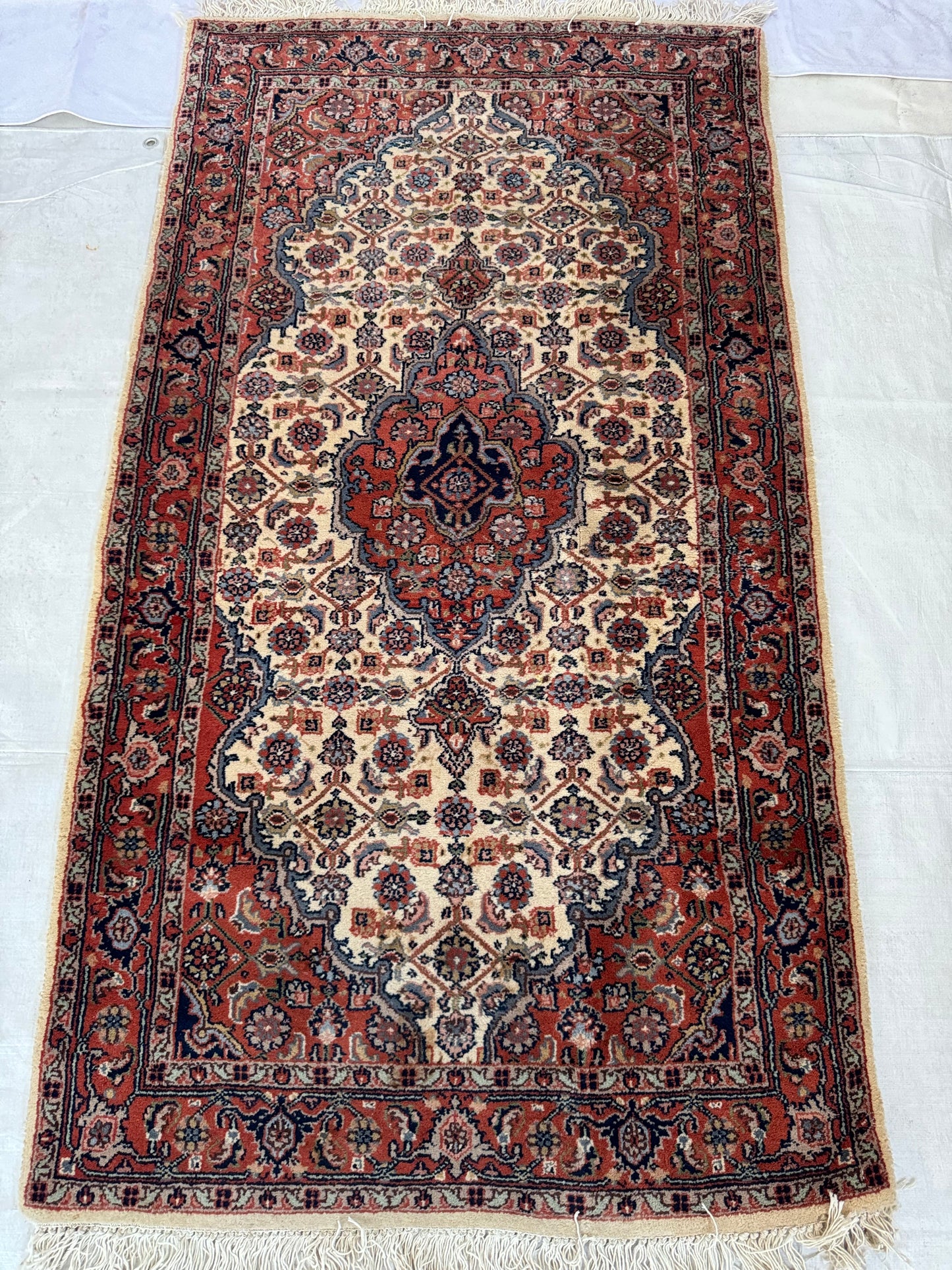 Handmade Oriental Rug 160 x 89 cm | 5.25 x 2.92 ft