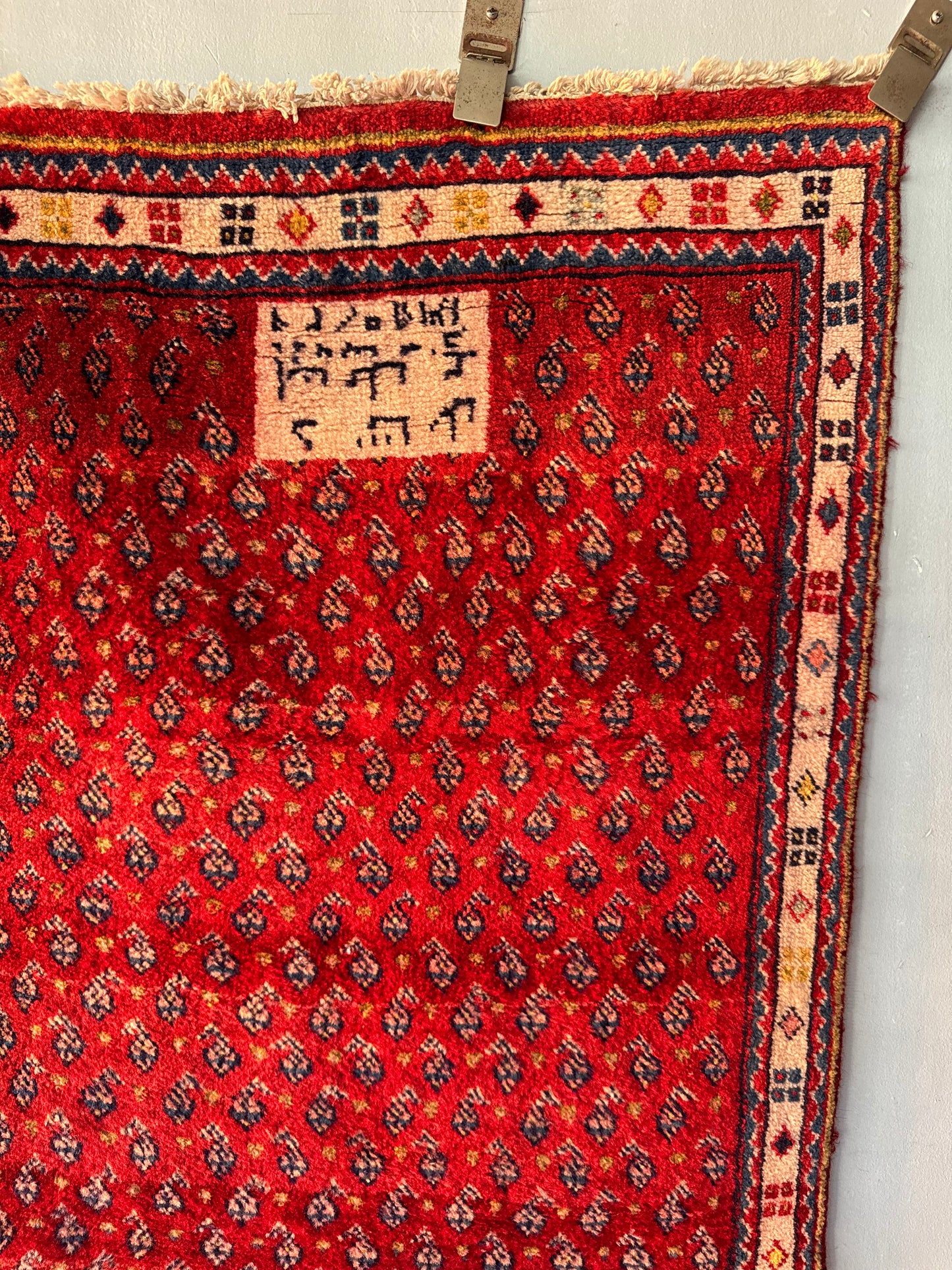 Handmade Persian Mir 3.4 x 2.5 ft