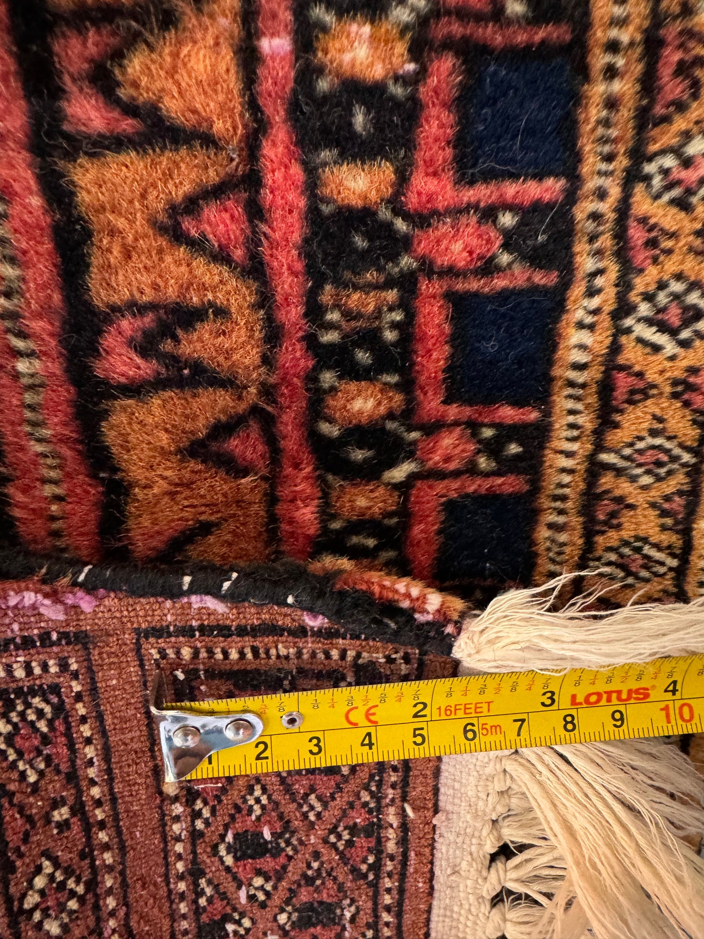 Handmade Mini Lahore Rug 82 x 30 cm | 2.69 x 1 ft