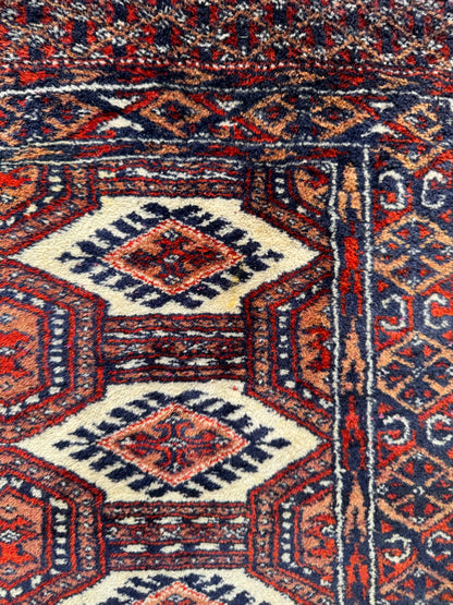 Handmade Jaldar Rug 103 x 62 cm | 3.38 x 2.03 ft