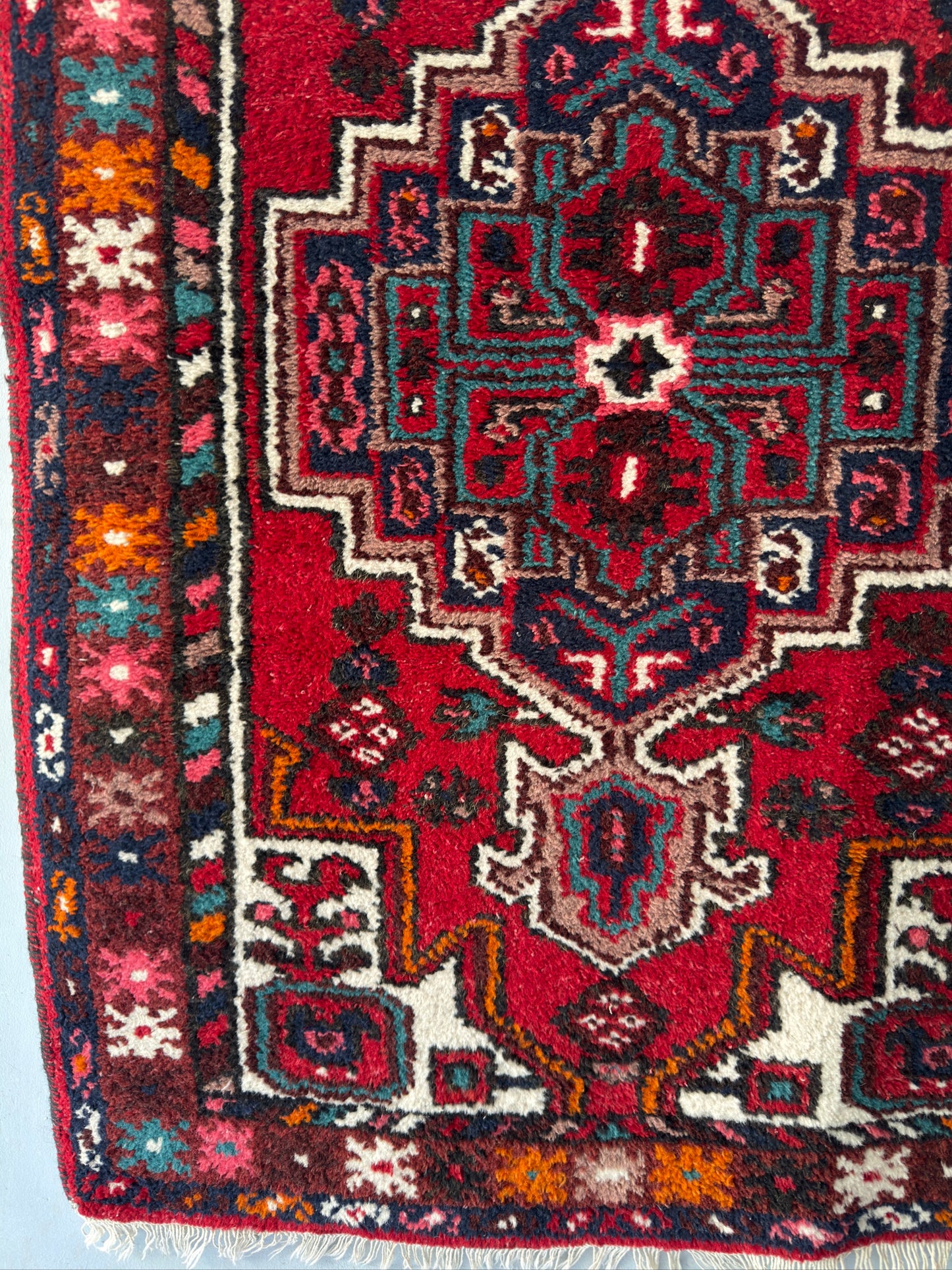 Handmade Oriental Rug 5 x 3.28 ft