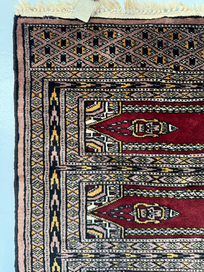 Handmade Mini Lahore Rug 92 x 51 cm | 2.69 x 1.67 ft