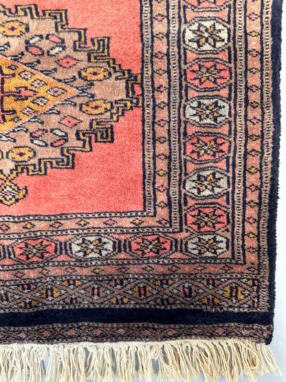 Handmade Mini Lahore Rug 62 x 62 cm | 2 x 2 ft