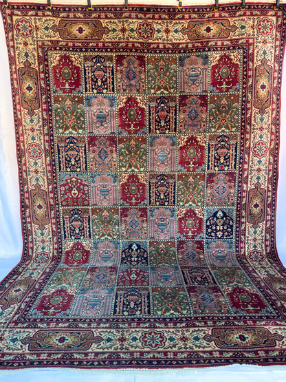 Handmade Romainian Rug 10.83 x 7.55 ft