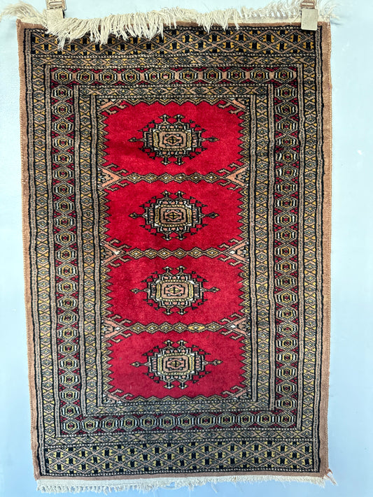 Handmade Bokhara 95 x 61 cm | 3.12 x 2 ft