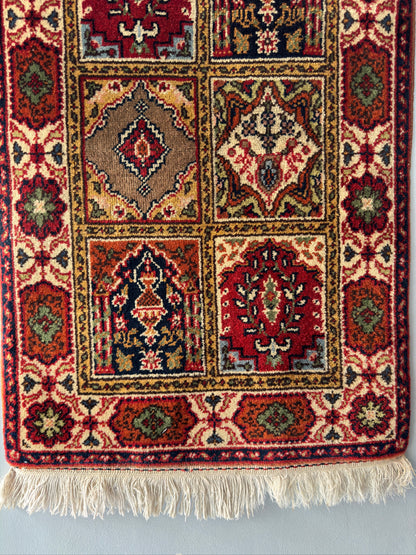 Handmade Romainian Rug 3 x 2 ft