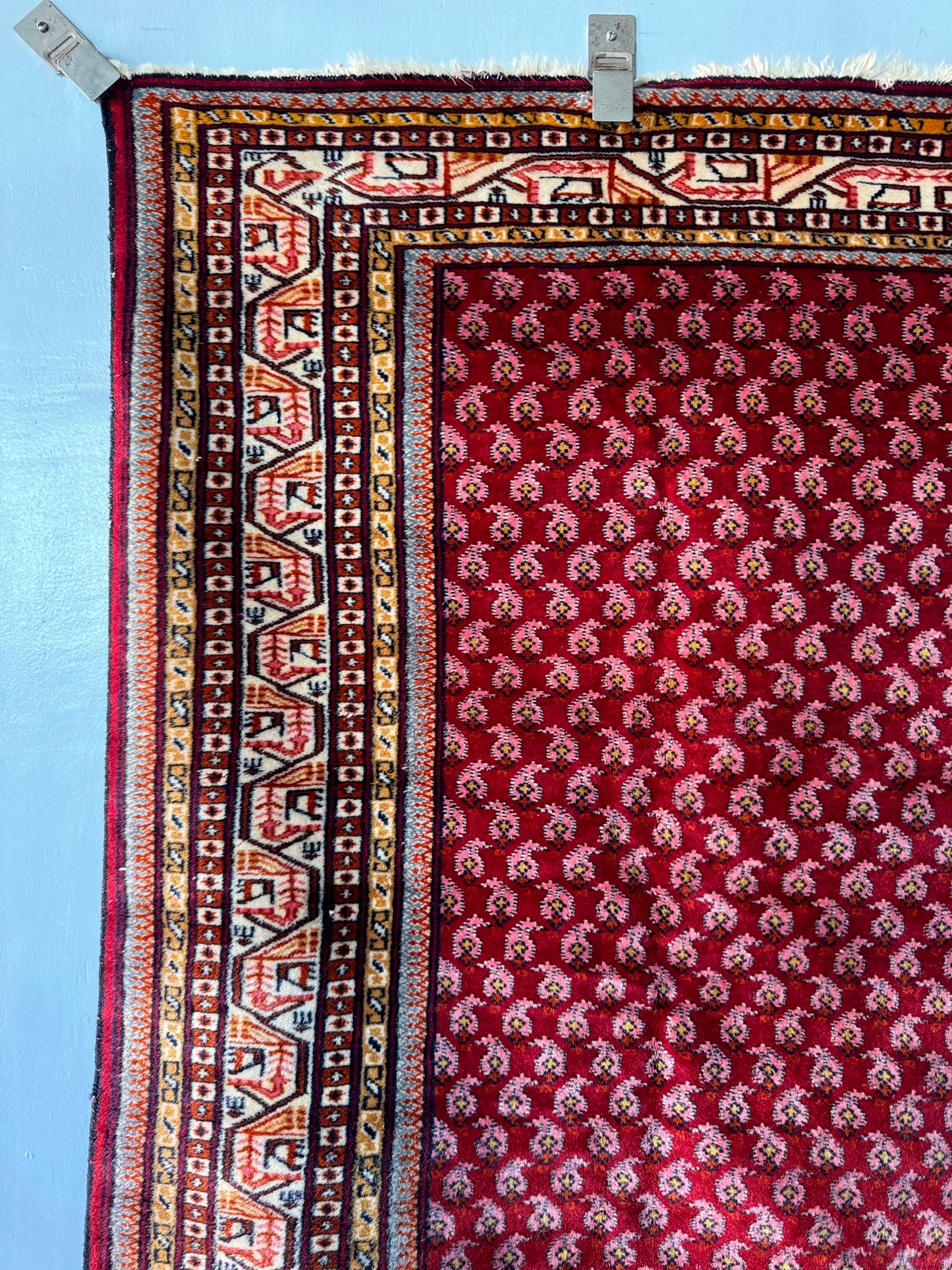 Handmade Lahore Rug 6.2 x 4 ft