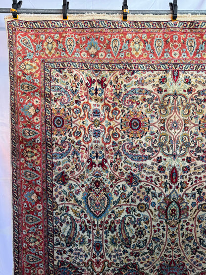 RESERVED ⚡️Handmade Persian Tabriz 305 x 200 cm | 10 x 6.56 ft