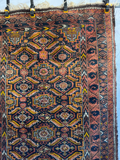 Handmade Zabol Rug 177 x 96 cm | 5.81 x 3.15 ft