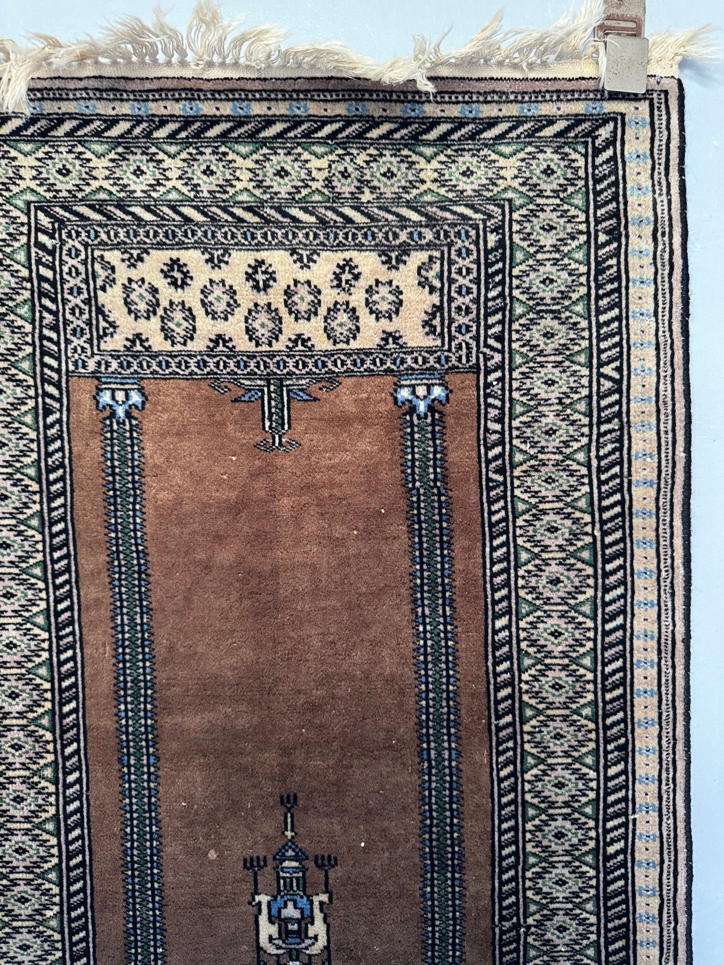 Handmade Lahore Rug 106 x 62 cm | 3.48 x 2.03 ft