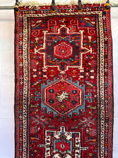 RESERVED ⚡️Handmade Persian Karaja 328 x 86 cm | 10.76 x 2.82 ft