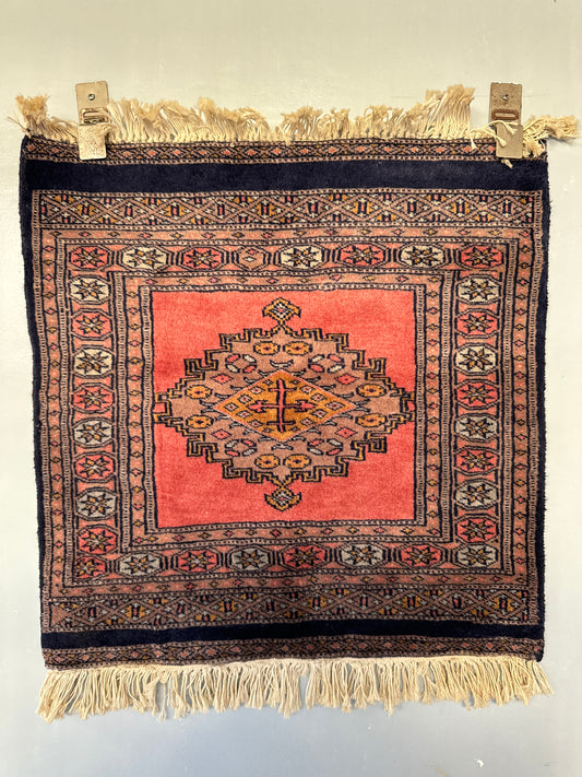 Handmade Mini Lahore Rug 62 x 62 cm | 2 x 2 ft