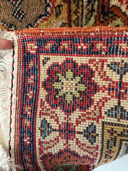 Handmade Romainian Rug 3 x 2 ft