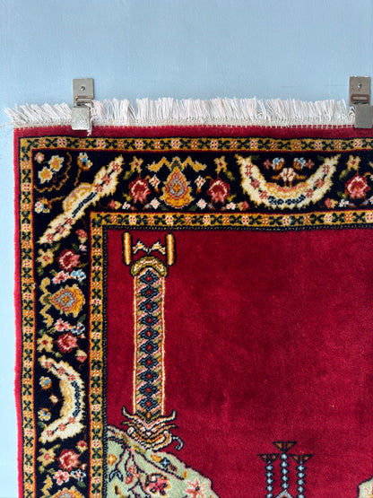 Handmade Lahore Rug 3.3 x 3.3 ft