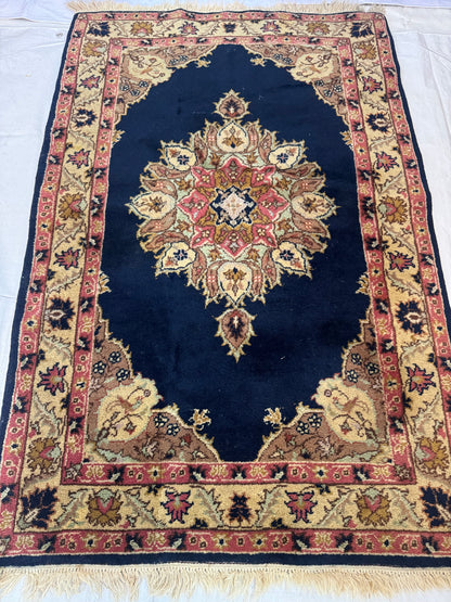 Handmade Oriental Rug 100 x 157 cm | 5.15 x 3.28 ft