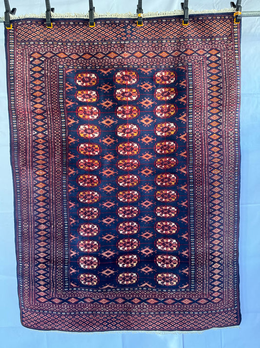 RESERVED ⚡️Handmade Bokhara 124 x 165 cm | 4.07 x  5.41 ft